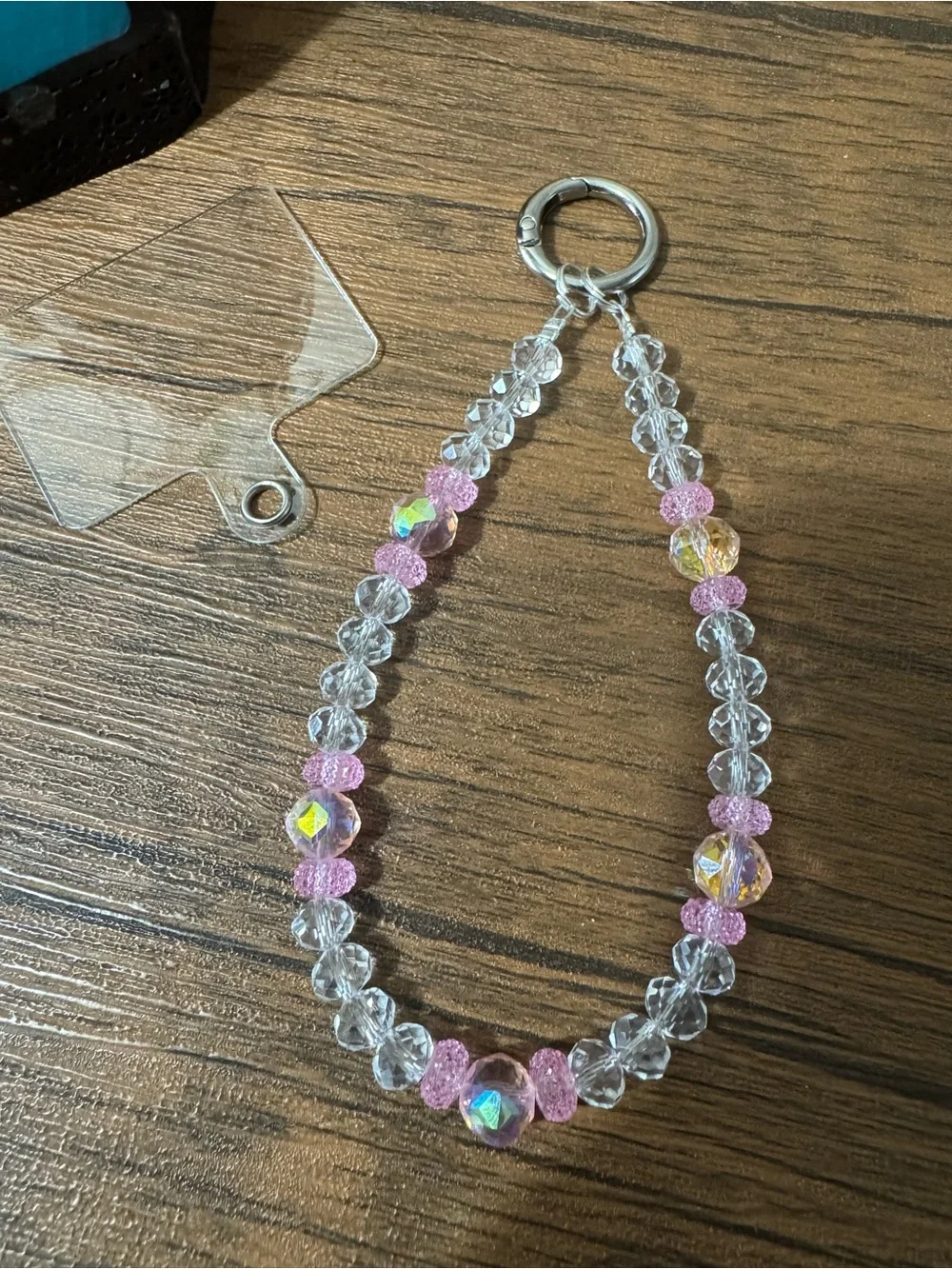 Bling Bling Crystal and Pink Phone/Key/Bag Chain #P1073